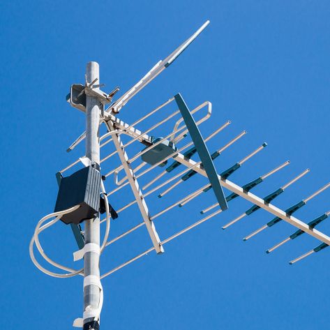 hjælp til montering af fællesantenne