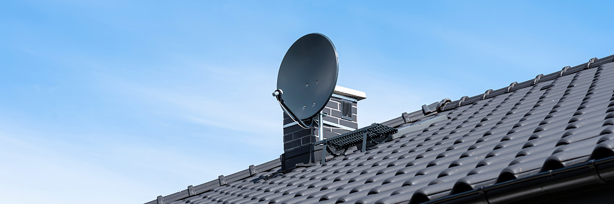 Opsætning af parabol